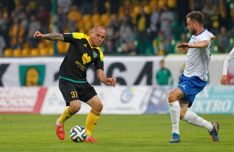 Football. Friendly Match. GKS Katowice - MKS Kluczbork. 31.01.2015