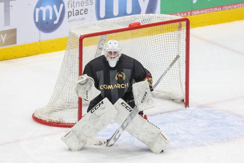 Ice Hockey. Tauron Hokej Liga. Zaglebie Sosnowiec - Comarch Cracovia. 19.11.2023