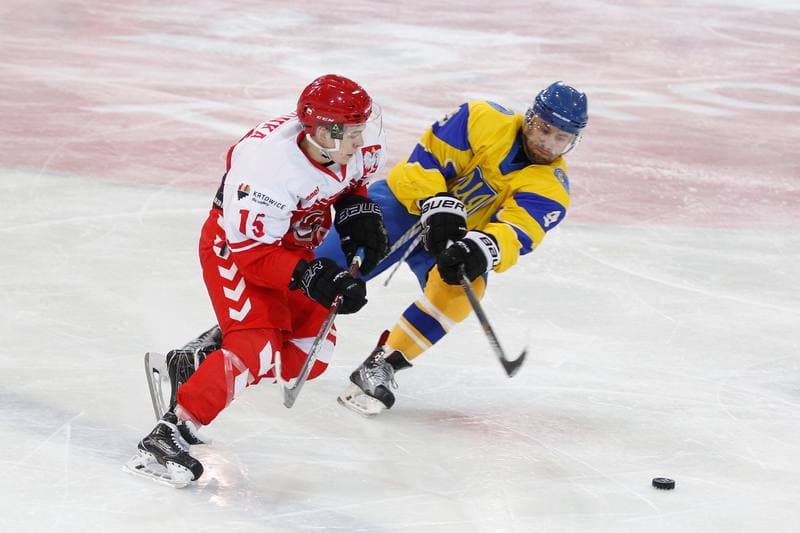 Ice Hockey. Euro Ice Hockey Challenge. Poland - Ukraine. 10.02.2017