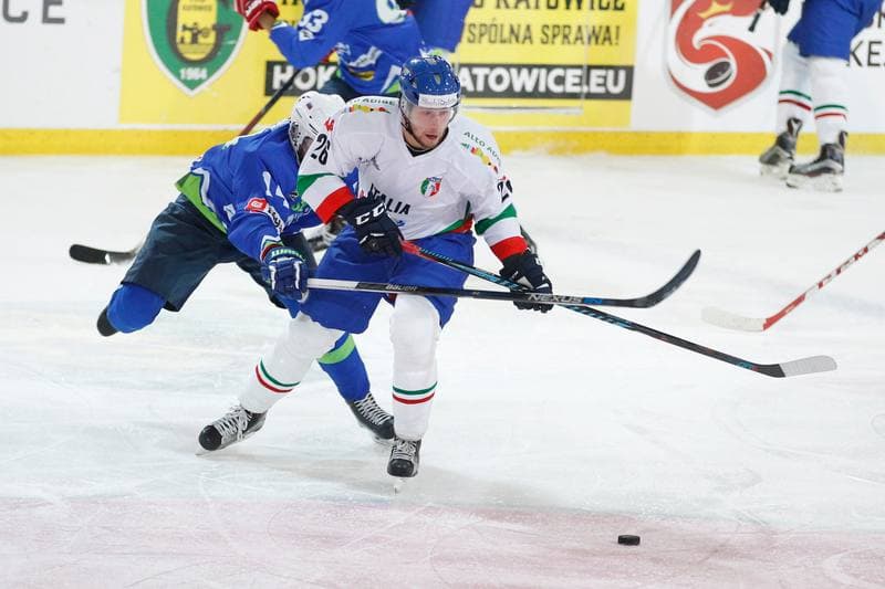 Ice Hockey. Euro Ice Hockey Challenge. Slovenia - Italy. 10.02.2017