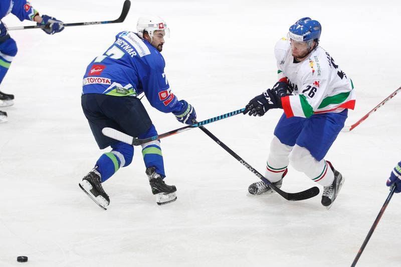 Ice Hockey. Euro Ice Hockey Challenge. Slovenia - Italy. 10.02.2017
