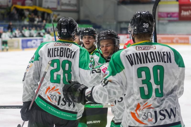 Ice Hockey. Tauron Hokej Liga. JKH GKS Jastrzebie - Zaglebie Sosnowiec. 24.11.2023