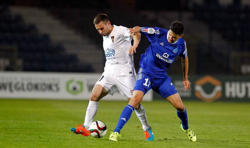 Football. PKO BP Ekstraklasa. Ruch Chorzow - Pogon Szczecin. 02.10.2015