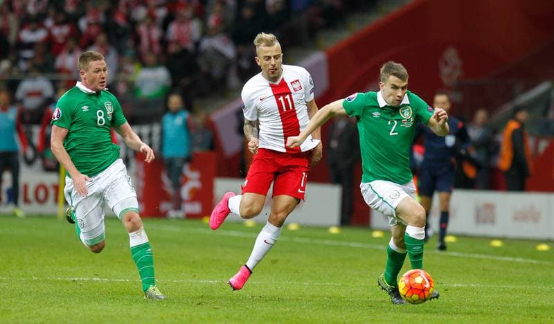 Football. UEFA Euro Qualifiers. Poland - Ireland. 11.10.2015