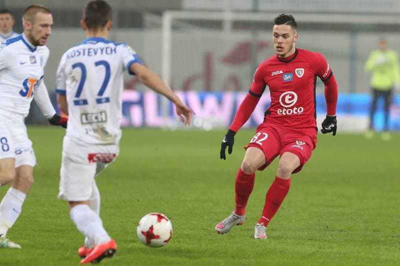 Football. Lotto Ekstraklasa. Piast Gliwice - Lech Poznan. 18.02.2017