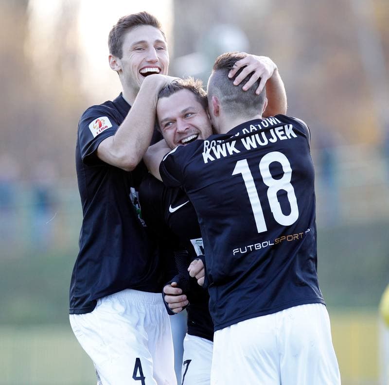 Football. I Liga. Rozwoj Katowice - Sandecja Nowy Sacz. 14.11.2015