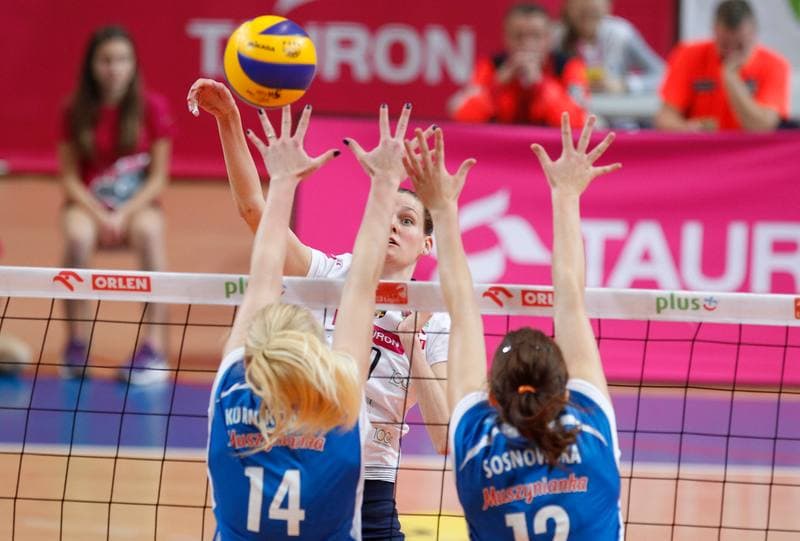 Volleyball. Orlen Liga. MKS Dabrowa Gornicza - Muszynianka Muszyna. 14.11.2015