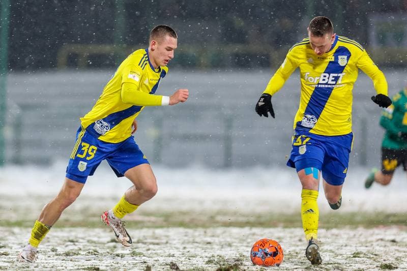 Football. Fortuna I Liga. GKS Katowice - Arka Gdynia. 02.12.2023