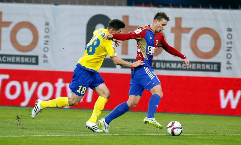 Football. PKO BP Ekstraklasa. Piast Gliwice - Ruch Chorzow. 27.11.2015