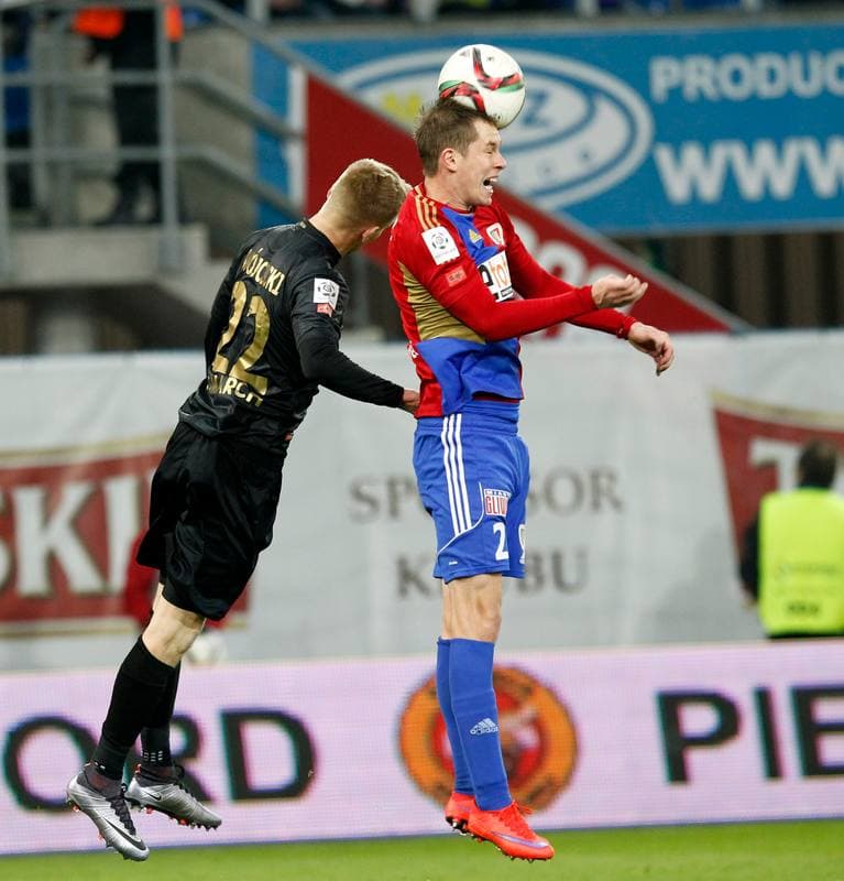 Football. PKO BP Ekstraklasa. Piast Gliwice - Cracovia Krakow. 05.12.2015
