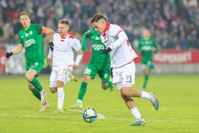 Football. PKO BP Ekstraklasa. Gornik Zabrze - Warta Poznan. 15.12.2023