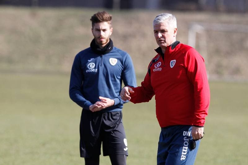 Football. Piast Gliwice. Training. 08.03.2017