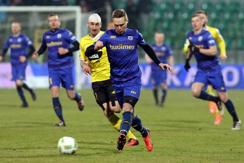 Football. Nice I Liga. GKS Katowice - Stomil Olsztyn. 10.03.2017