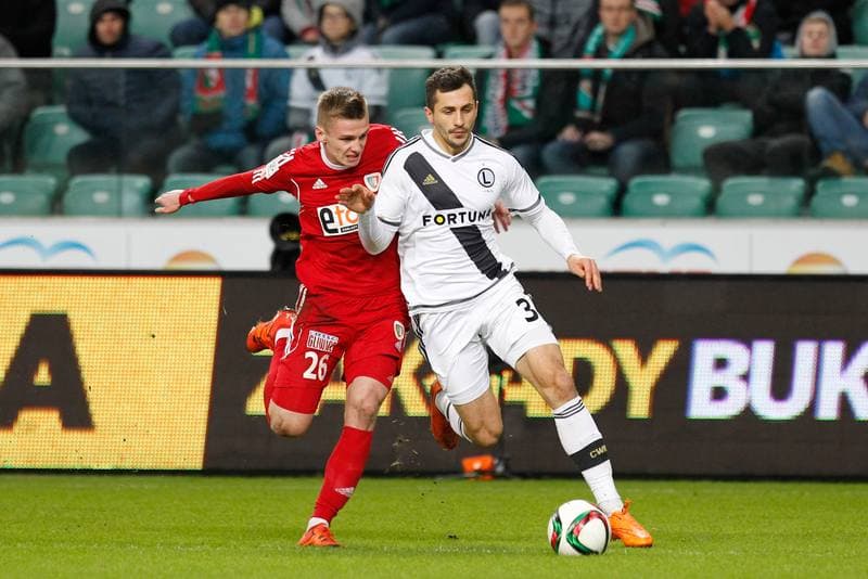Football. PKO BP Ekstraklasa. Legia Warsaw - Piast Gliwice. 13.12.2015
