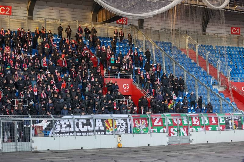 Football. Fortuna:Liga. Banik Ostrava - Slavia Prague. 17.12.2023