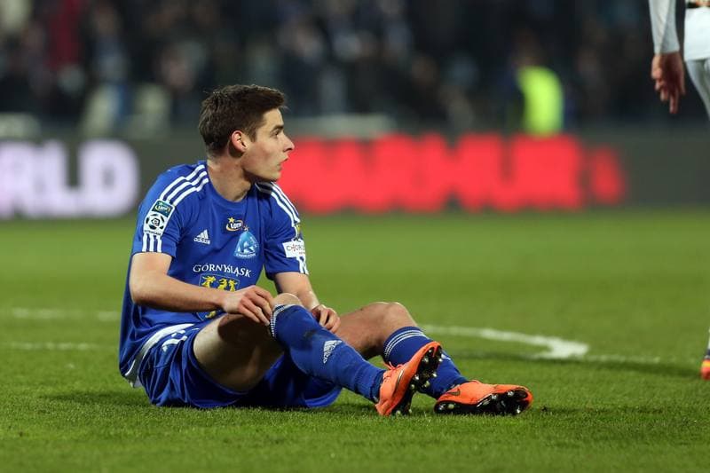 Football. Lotto Ekstraklasa. Ruch Chorzow - Lechia Gdansk. 11.03.2017