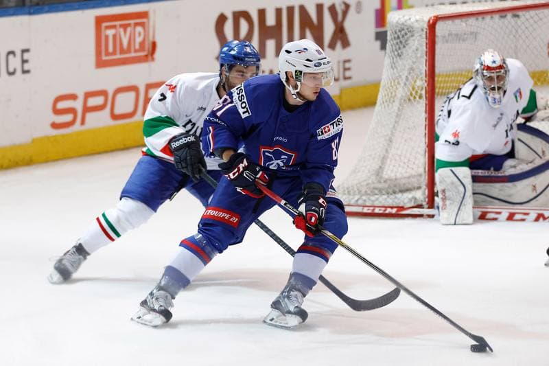 Ice Hockey. EIHC. France - Italy. 18.12.2015