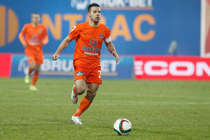 Football. PKO BP Ekstraklasa. Termalica Bruk-Bet Nieciecza - Ruch Chorzow. 19.12.2015