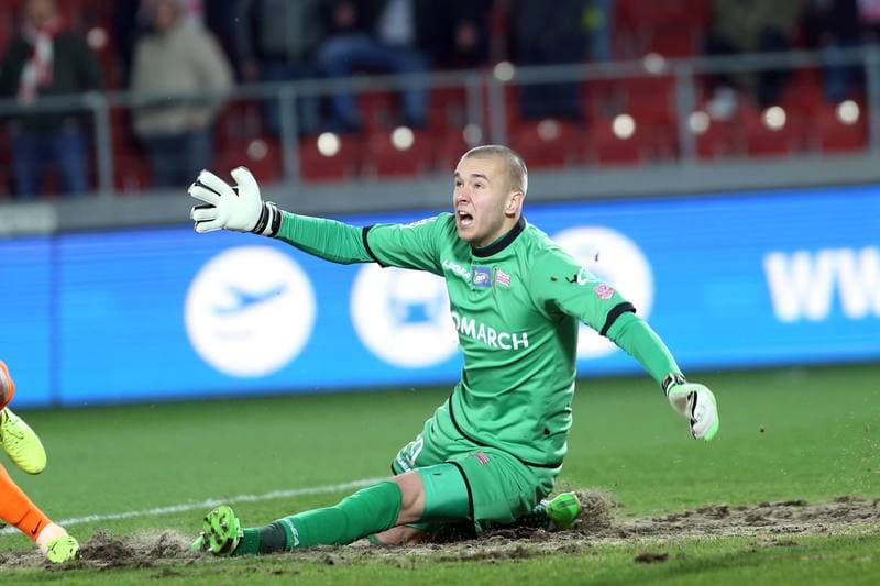 Football. Lotto Ekstraklasa. Cracovia Krakow - Zaglebie Lubin. 13.03.2017
