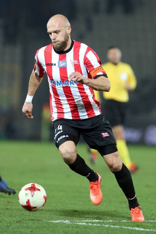 Football. Lotto Ekstraklasa. Cracovia Krakow - Zaglebie Lubin. 13.03.2017