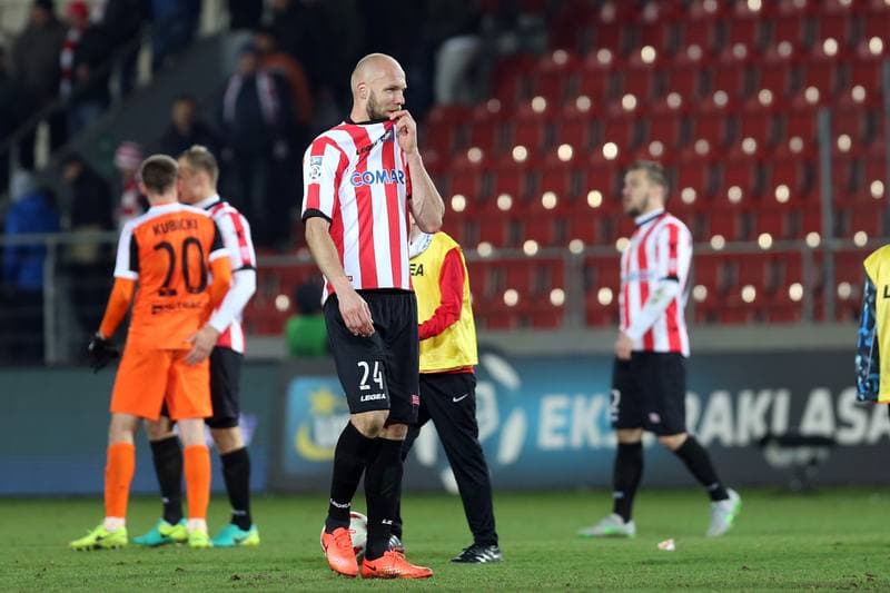 Football. Lotto Ekstraklasa. Cracovia Krakow - Zaglebie Lubin. 13.03.2017