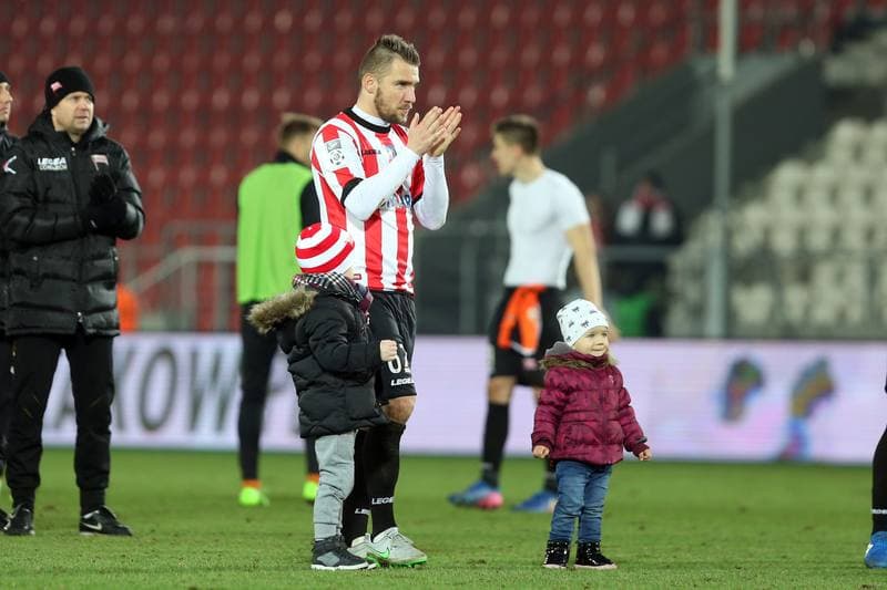 Football. Lotto Ekstraklasa. Cracovia Krakow - Zaglebie Lubin. 13.03.2017