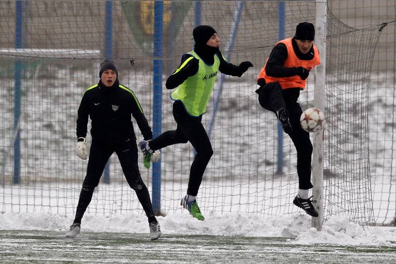 Football. Rozwoj Katowice. Training. 05.01.2016