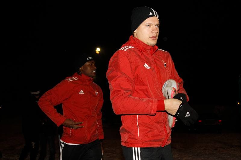 Football. Gornik Zabrze. Training. 12.11.2013
