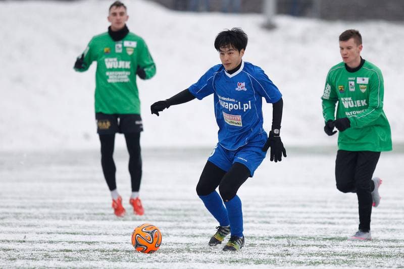 Football. Sparing. Podbeskidzie Bielsko Biala - Rozwoj Katowice. 16.01.2016