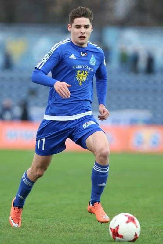 Football. Lotto Ekstraklasa. Ruch Chorzow - Piast Gliwice. 03.04.2017