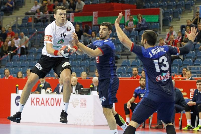 Handball. EHF Euro 2016. France - Belarus. 21.01.2016