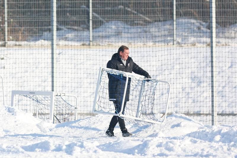 Football. Gornik Zabrze. Training. 10.01.2024