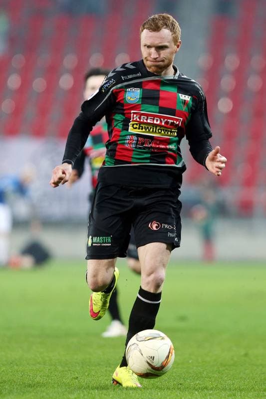 Football. Nice I Liga. GKS Tychy - Sandecja Nowy Sacz. 05.04.2017