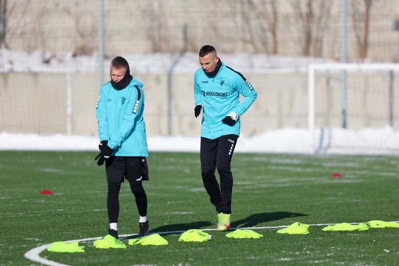 Football. Gornik Zabrze. Training. 10.01.2024