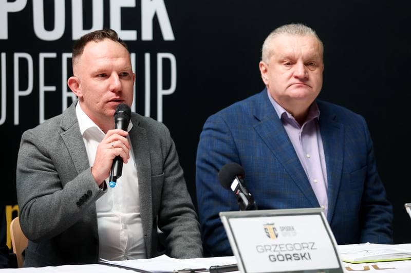 Football. Spodek Super Cup. Press Conference. 10.01.2024