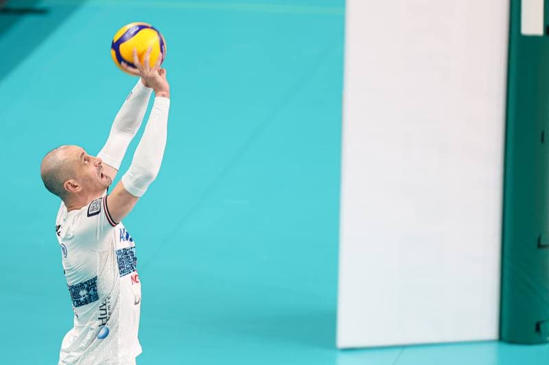 Volleyball. CEV Volleyball Cup. Aluron CMC Warta Zawiercie - Allianz Milano. 10.01.2024