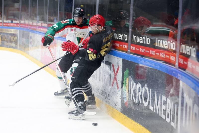 Ice Hockey. Tauron Hokej Liga. GKS Tychy - Comarch Cracovia. 12.01.2024