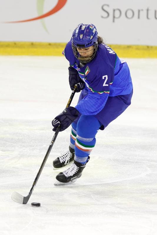 Ice Hockey. Women's World Championship. Italy - Latvia. 08.04.2017