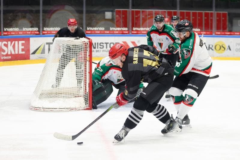 Ice Hockey. Tauron Hokej Liga. GKS Tychy - Comarch Cracovia. 12.01.2024