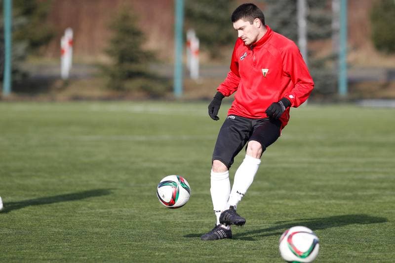 Football. Sparing. Zaglebie Sosnowiec - GKS Tychy. 27.01.2016