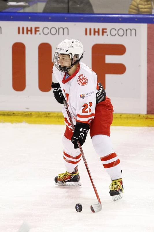 Ice Hockey. Women's World Championship. Poland - Italy. 11.04.2017