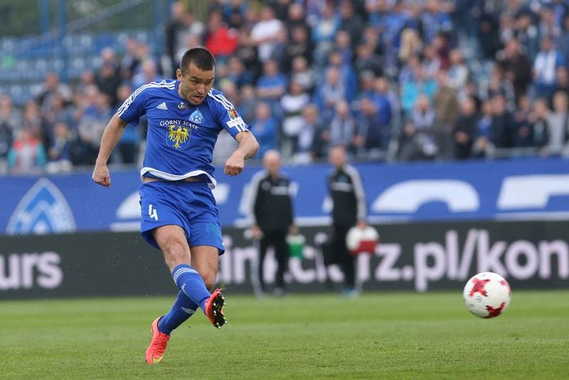 Football. Lotto Ekstraklasa. Ruch Chorzow - Zaglebie Lubin. 05.05.2017