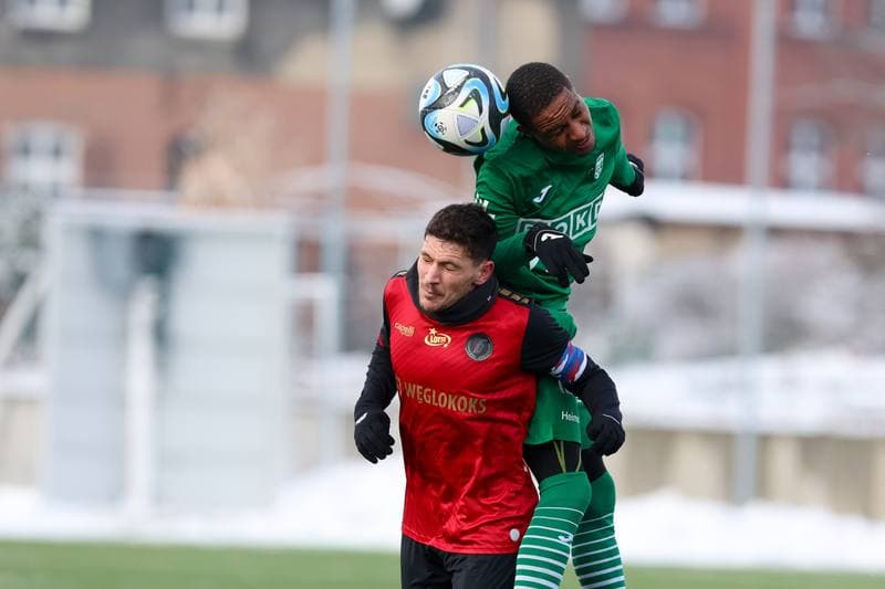 Football. Sparing. Gornik Zabrze - MFK Karvina. 19.01.2024