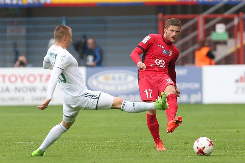 Football. Lotto Ekstraklasa. Piast Gliwice - Slask Wroclaw. 06.05.2017