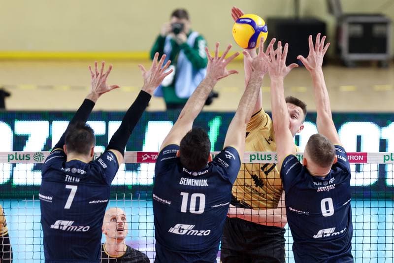 Volleyball. PlusLiga. GKS Katowice - Projekt Warszawa. 19.01.2024