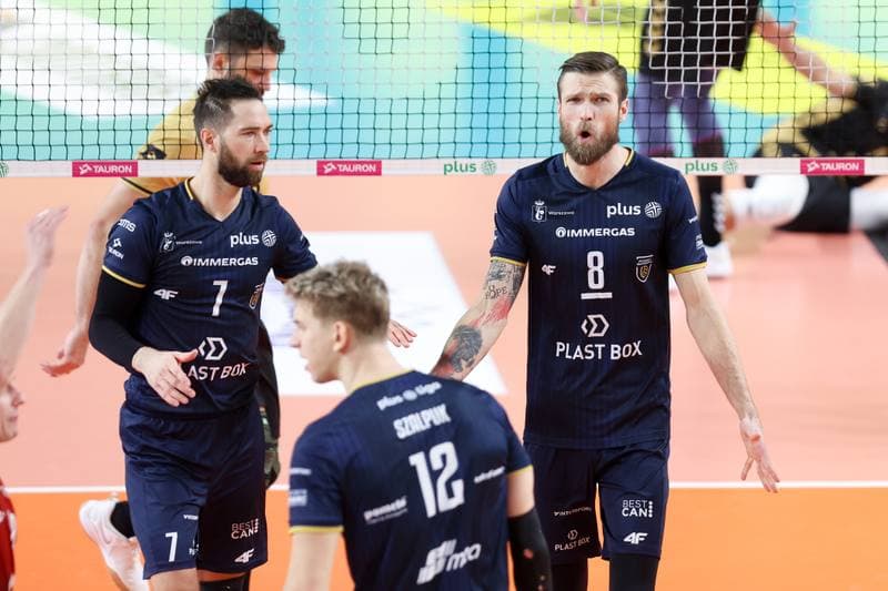 Volleyball. PlusLiga. GKS Katowice - Projekt Warszawa. 19.01.2024