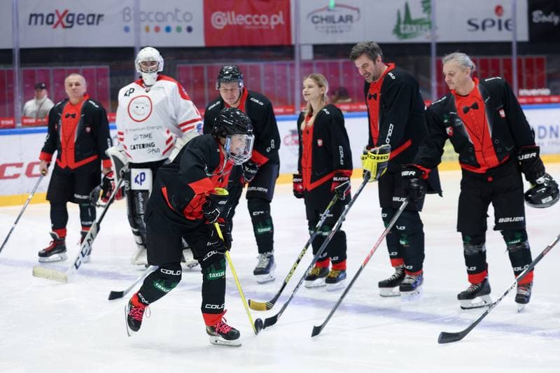 Ice Hockey. Charity Match. Hokejowa Kadra Artystow Polskich - Przyjaciele WOSP. 20.01.2024