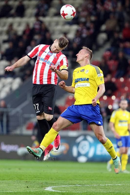 Football. Lotto Ekstraklasa. Cracovia Krakow - Arka Gdynia. 08.05.2017