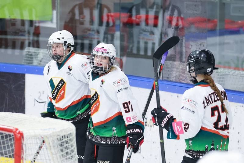 Ice Hockey. Tauron Liga Kobiet. Kojotki Naprzod Janow - Kozice Poznan. 20.01.2024