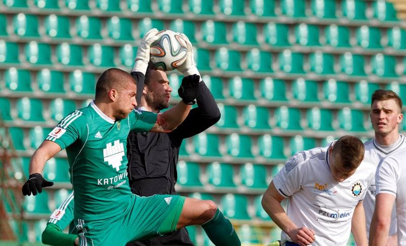 Football. Sparing. GKS Katowice - Stal Mielec. 27.02.2016